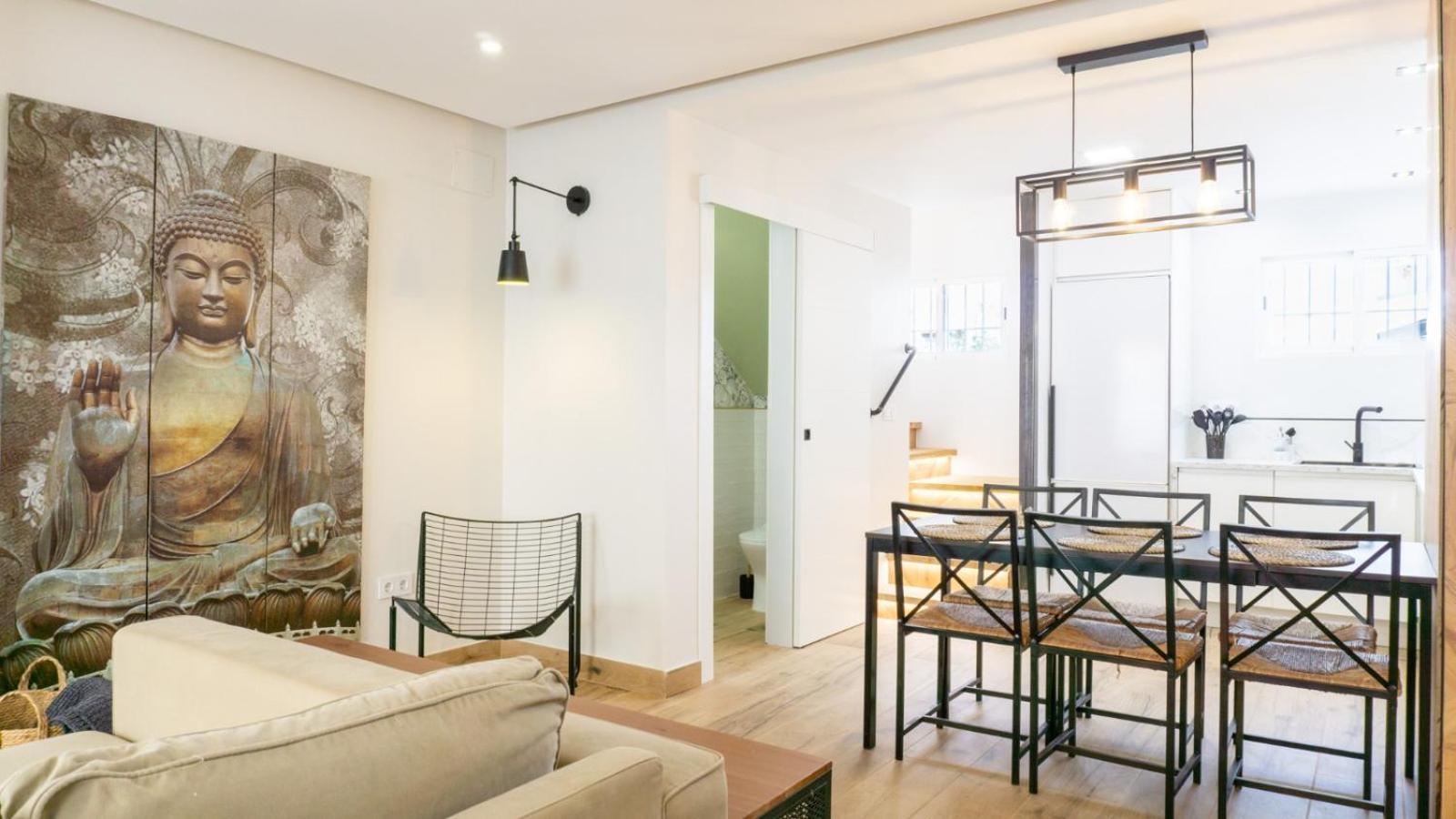 Acogedora Casa Junto Al Mar ,Cerca Del Centro Urbano Apartment Malaga Luaran gambar